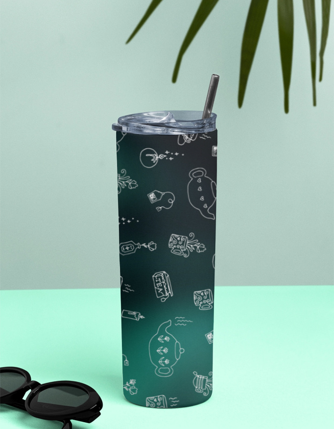 default.jpg Tumbler Bottle - Image 1